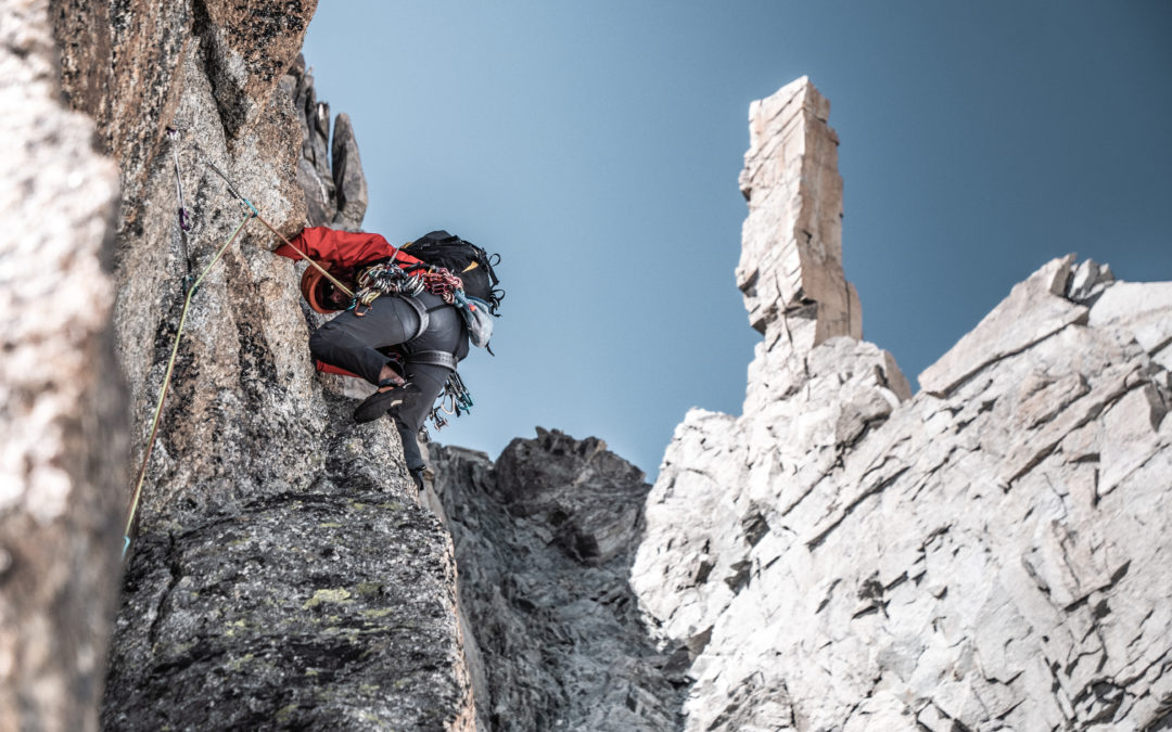 Mt Blanc du Tacul, Gervasutti Pilar