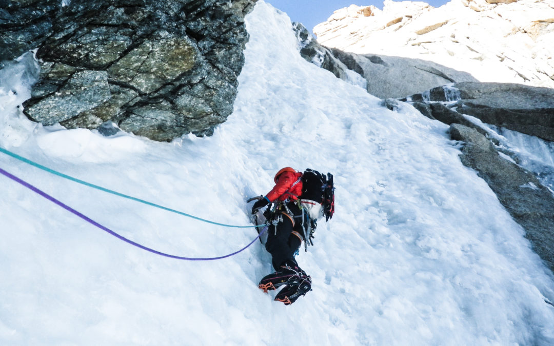 Mt Blanc du Tacul, Supercouloir